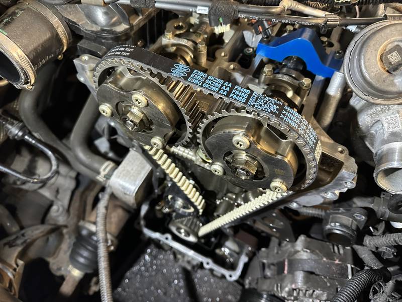 Ford EcoBoost Wet Belt Replacement - Step 1