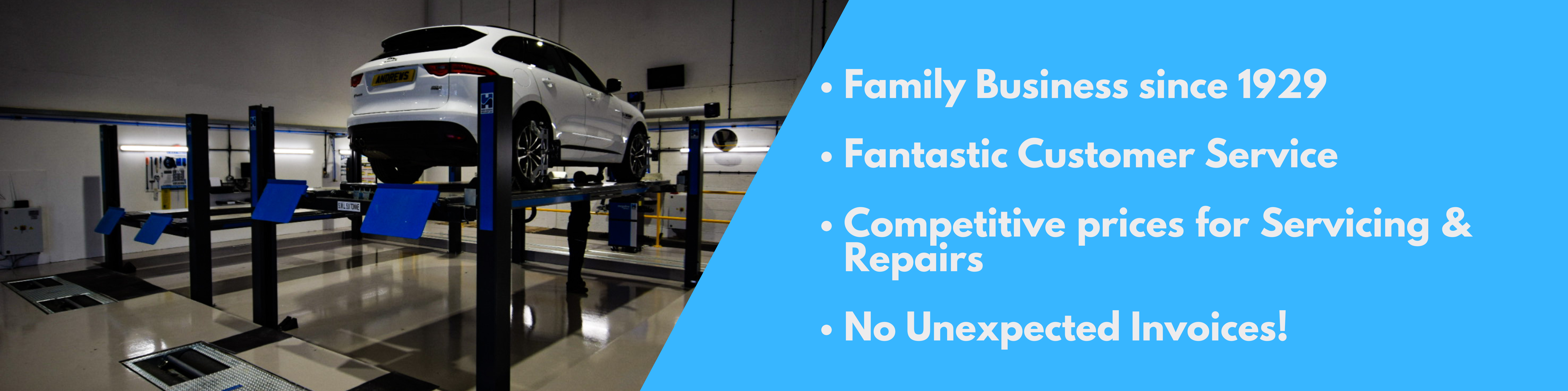 ABOUT ANDREWS CAR CENTRE