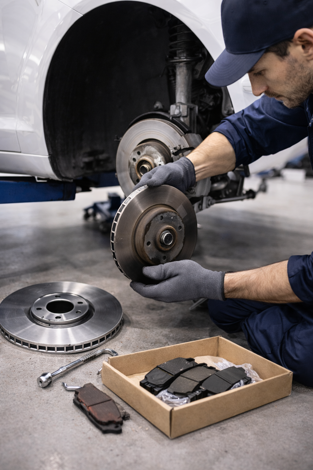 🛑 Brake Disc and Pad Replacement in Lincoln – What to Expect