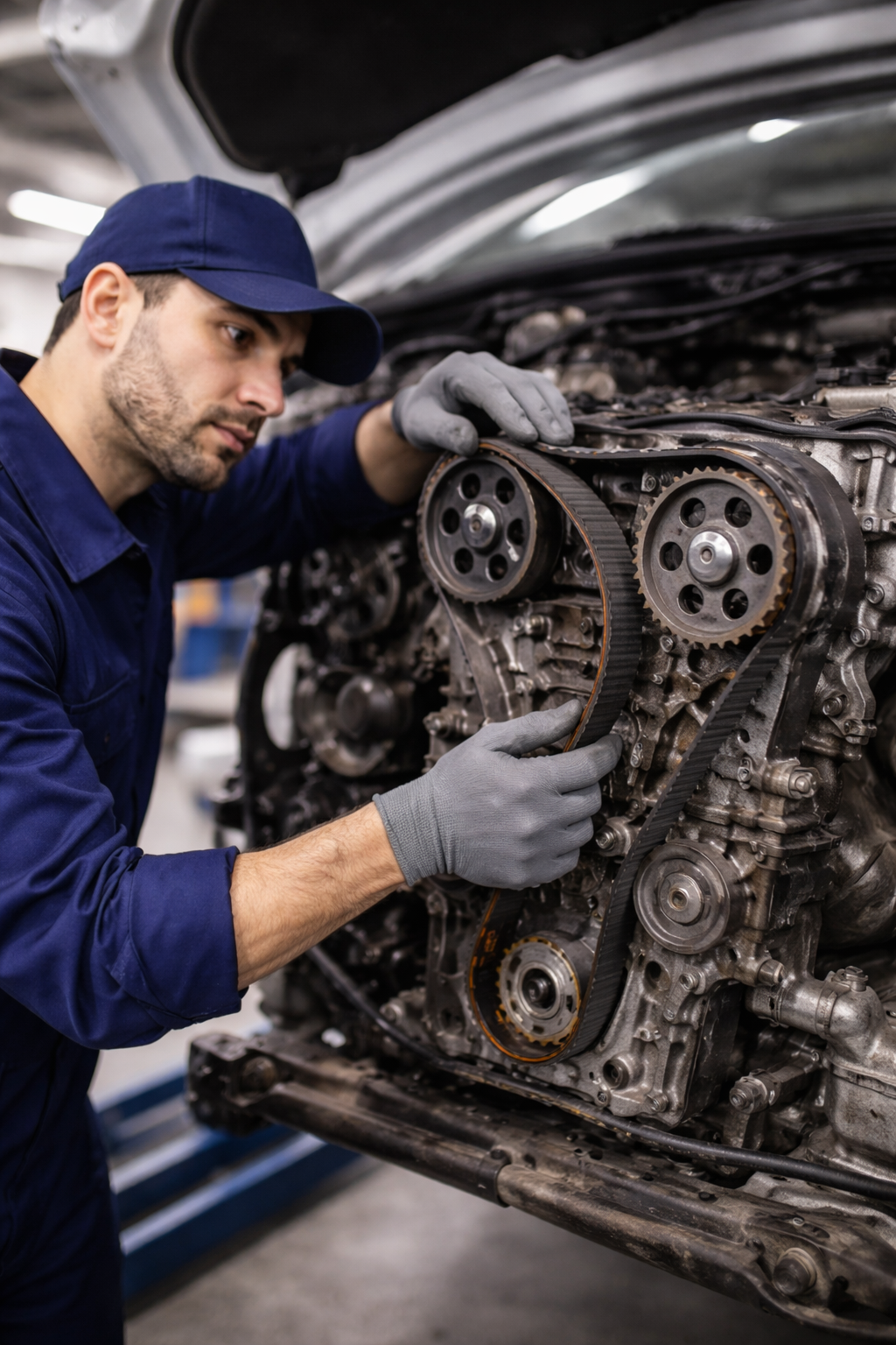 🔧 What Happens During a Timing Belt and Water Pump Replacement?