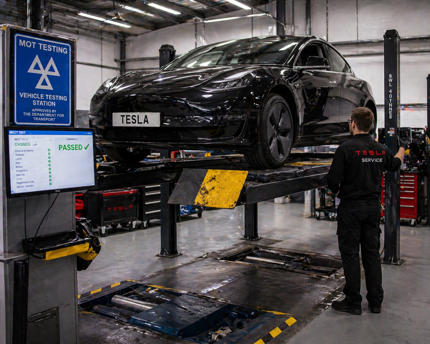 ⚡ Tesla MOT in Lincoln – What’s Checked and What’s Different?