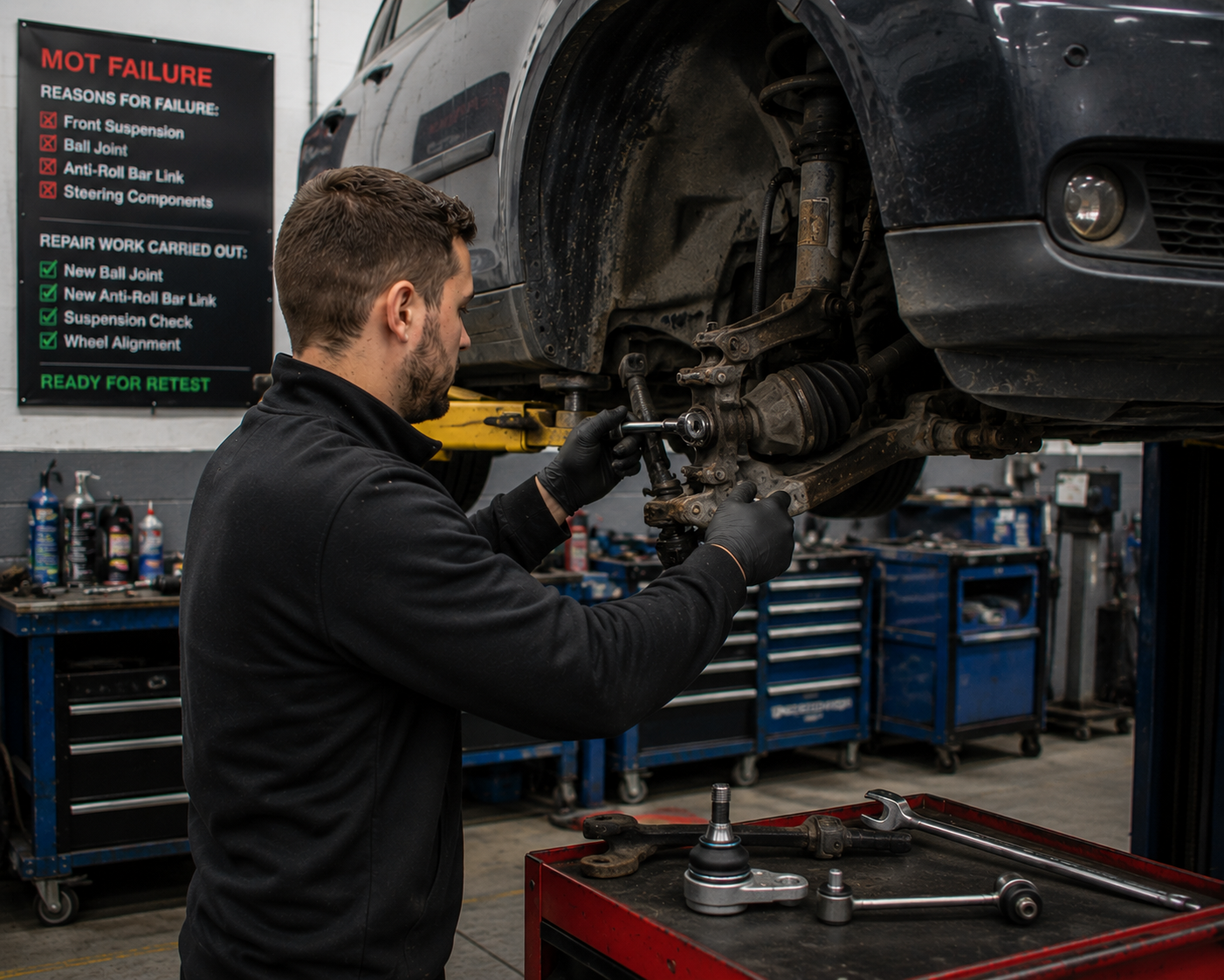 ❌ MOT Failure Repairs in Lincoln – Common Issues We Fix