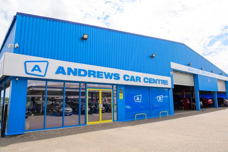 Andrews Car Centre service and MOT workshop on Dixon Close Lincoln